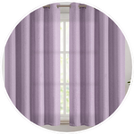 pink colour eyelet curtains