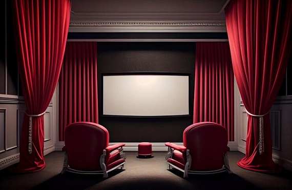 Elegant Theatre Curtains in UAE