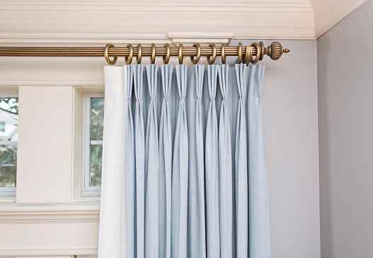 Pinch Pleat Curtains for living room
