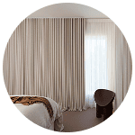 Premium Wave Curtains in Dubai