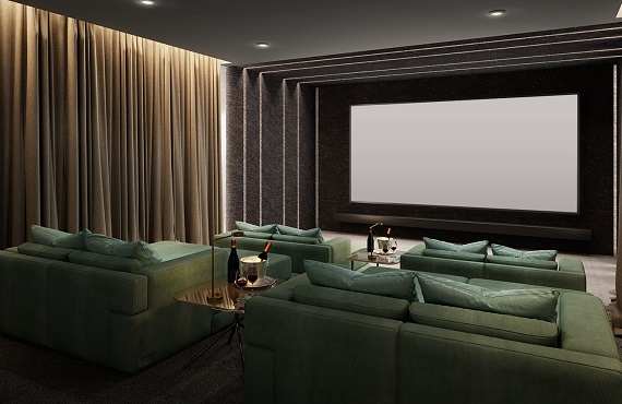 Stylish Theatre Curtains in UAE