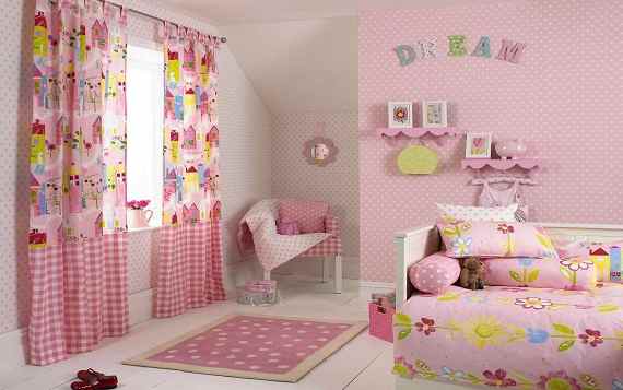 kids room curtains