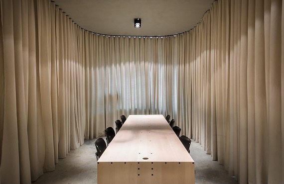 meeting hall curtain