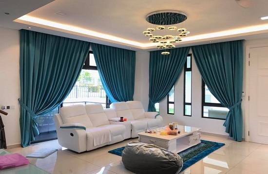 Luxurious Silk Curtains Dubai