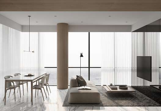 bedroom-sheer-curtains