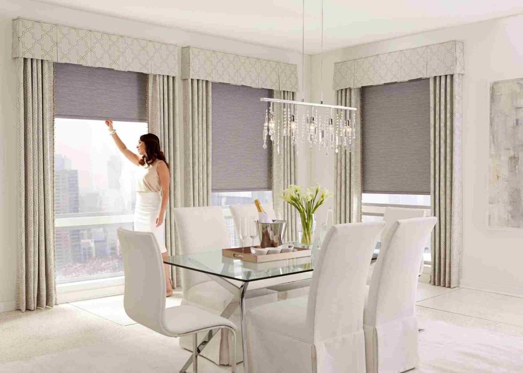curtains and blinds