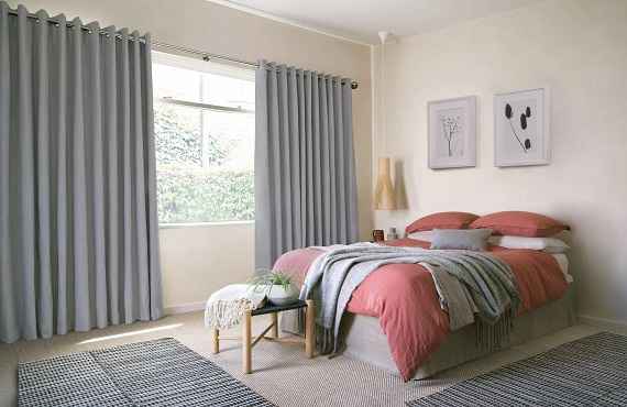 grey-color-curtais-and-bedroom