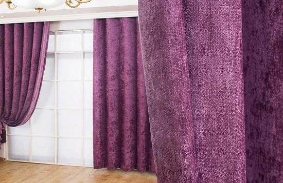 stylish velvet curtain