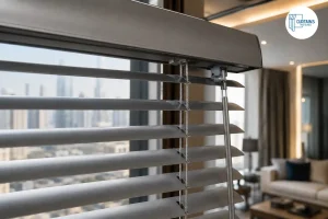 How Venetian blind slats and controls work