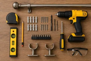 Tools needed for curtain rod installation