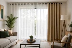 Budget-friendly curtain options for living rooms