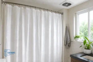 Preventing mold buildup on a shower curtain