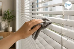 Cleaning and maintaining Venetian blind slats