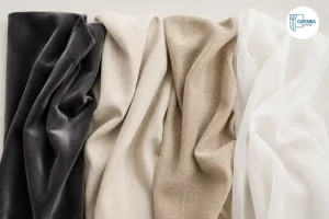 Different curtain fabric types for Dubai homes